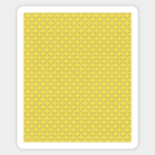 Small scallops in buttercup yellow Sticker